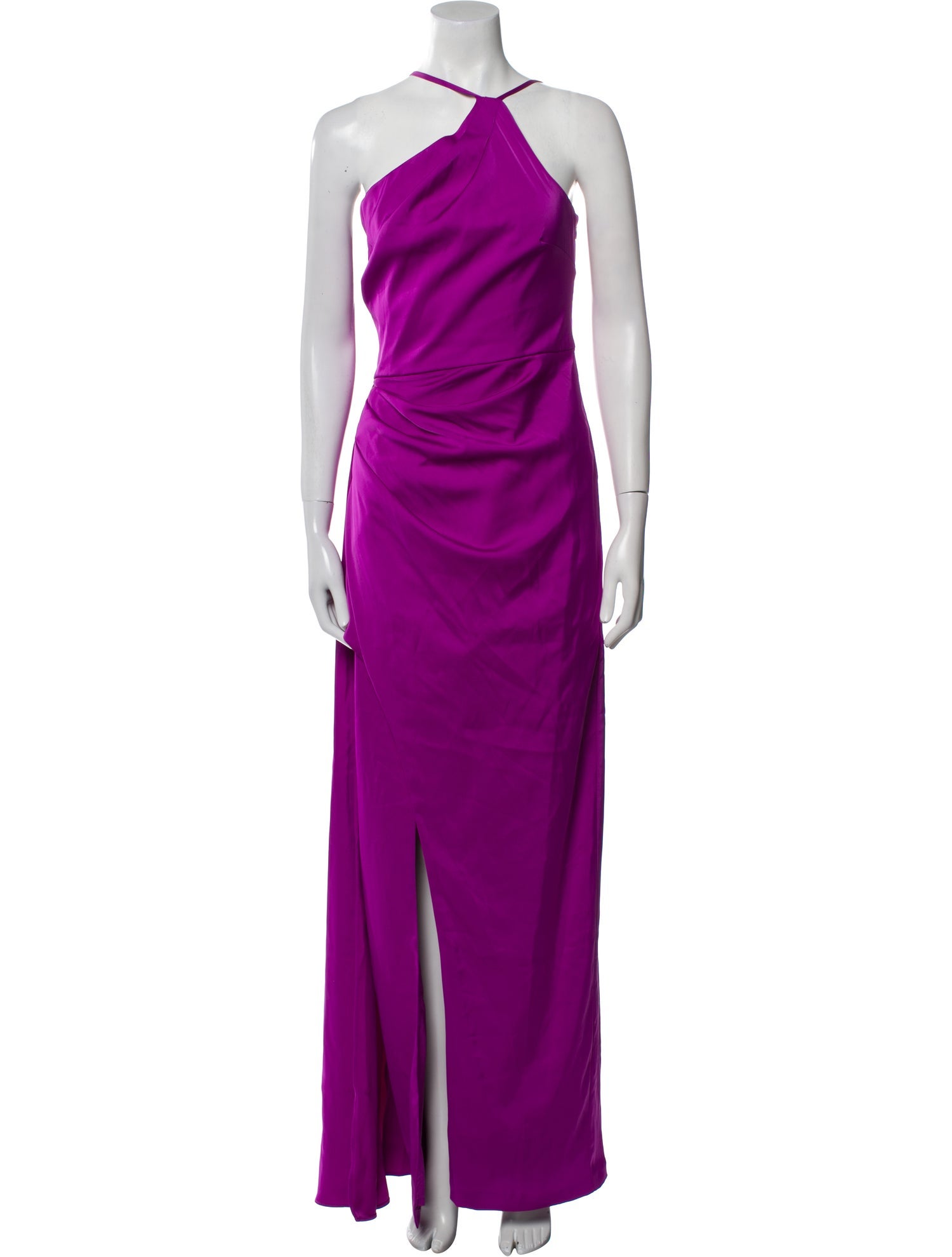 Aidan Mattox Halterneck Long Dress w/ Tags