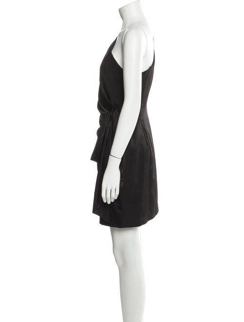 Aidan Mattox One-Shoulder Mini Dress