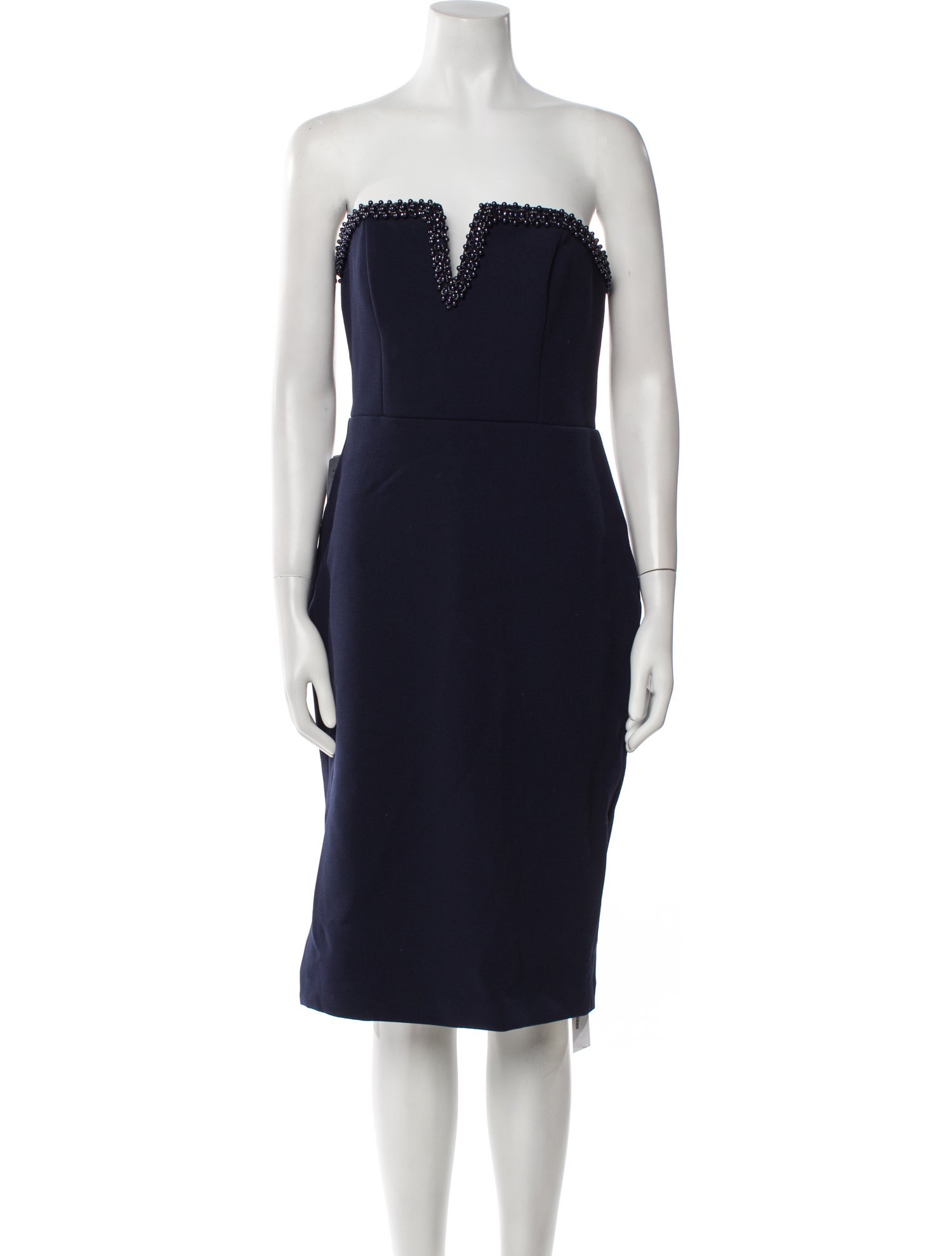 Aidan Mattox Strapless Mini Dress w/ Tags