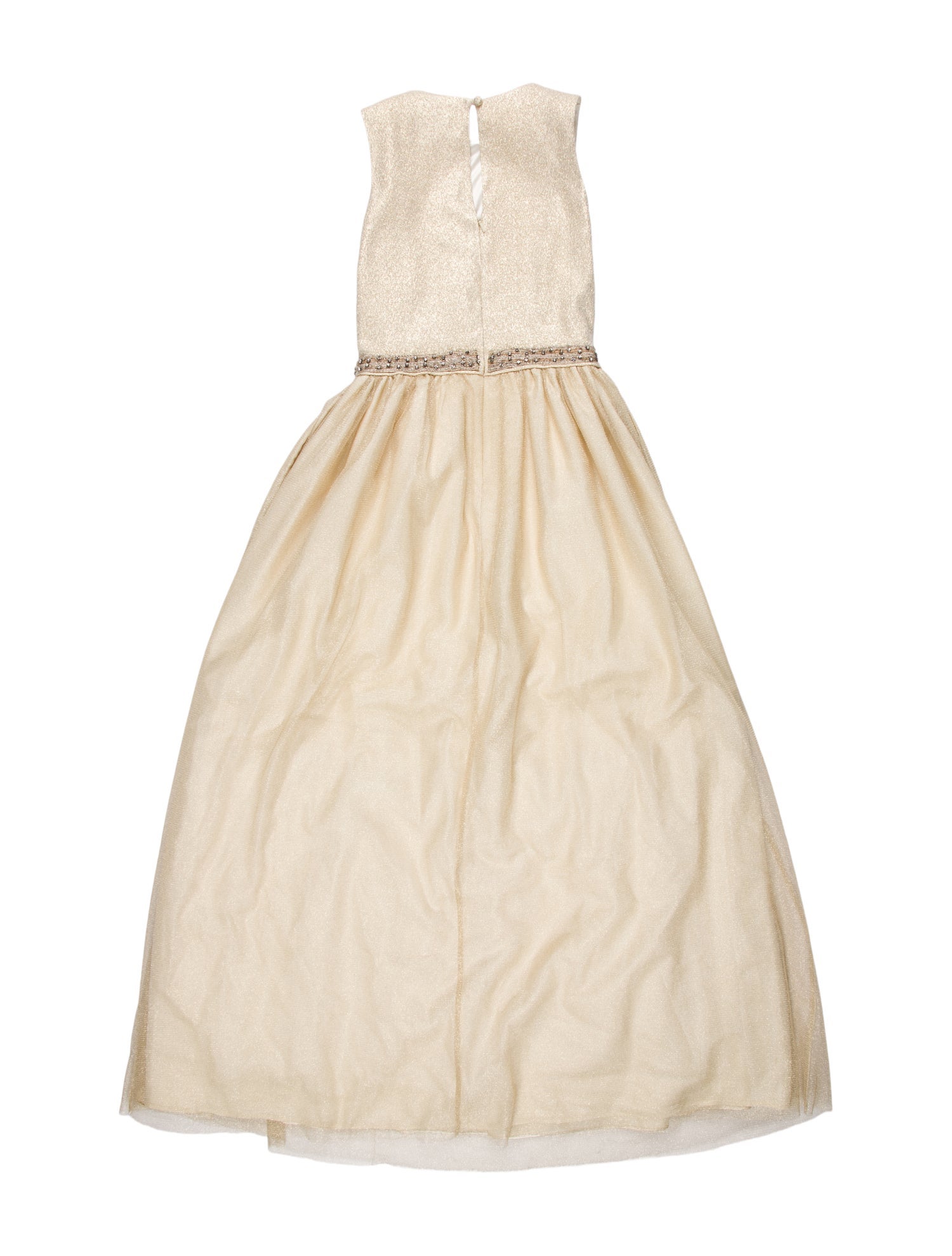 Aidan Mattox Strapless Long Dress