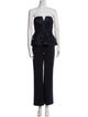 Aidan Mattox Strapless Jumpsuit