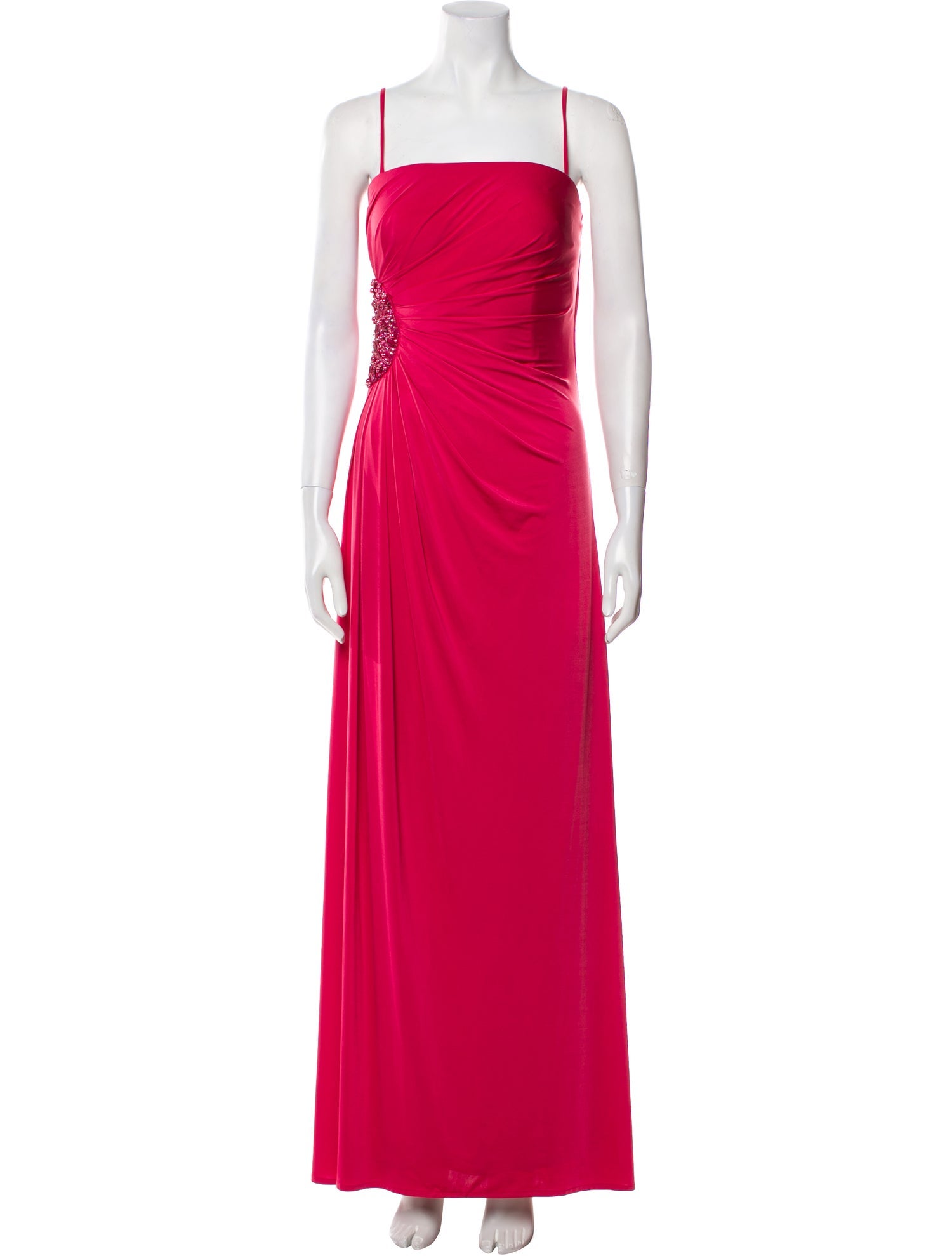 Aidan Mattox Square Neckline Long Dress w/ Tags