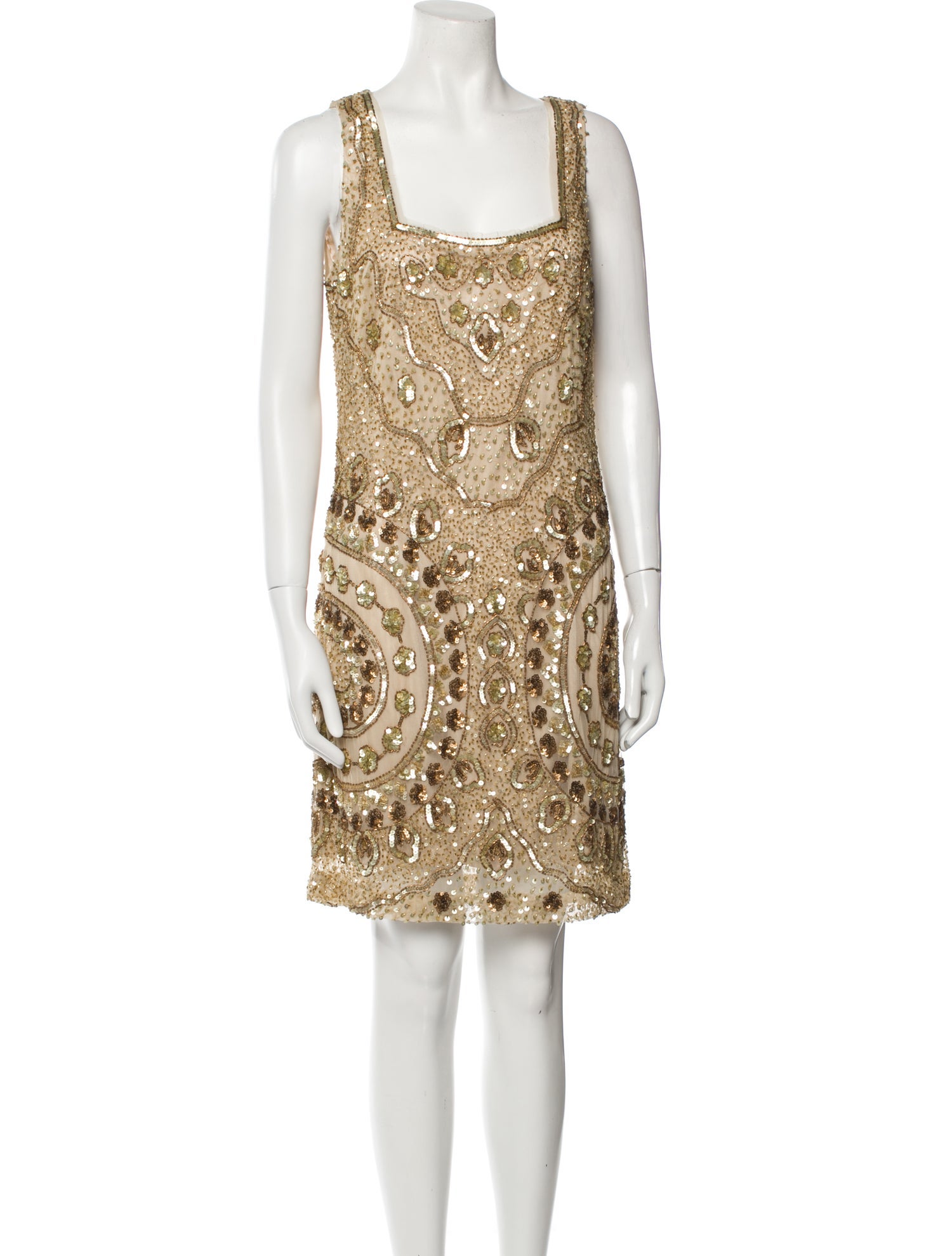 Aidan Mattox Printed Mini Dress