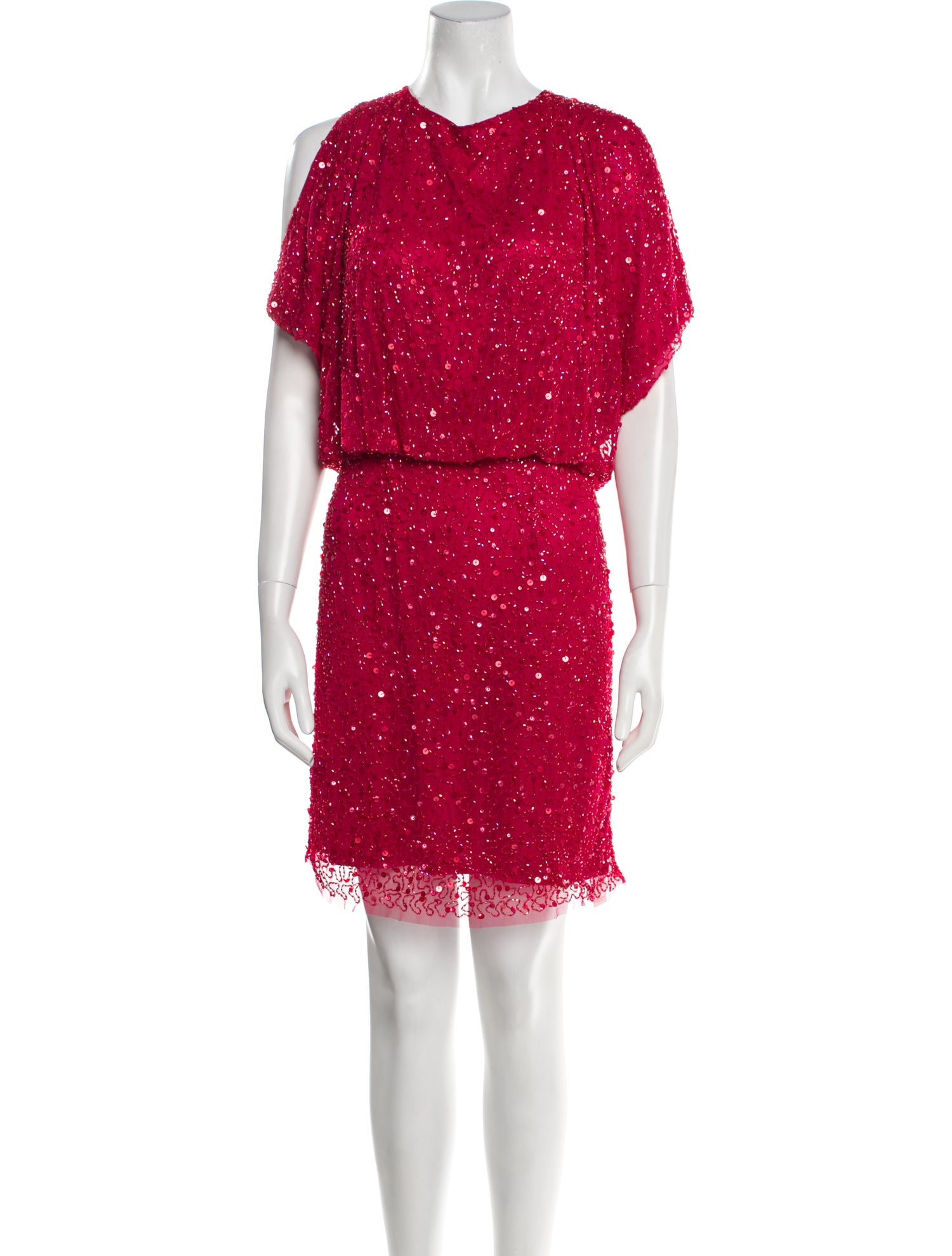 Aidan Mattox Nylon Mini Dress