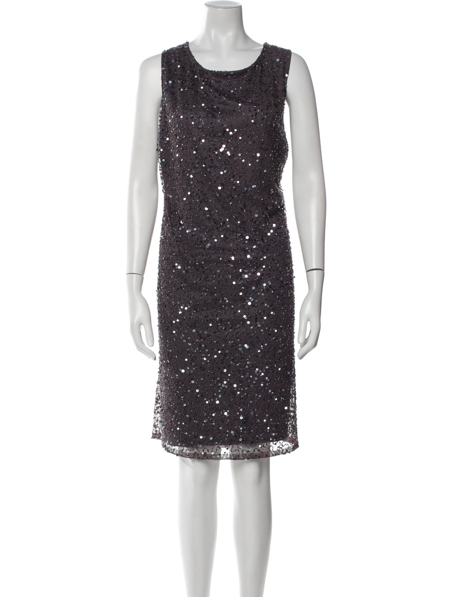 Aidan Mattox Nylon Knee-Length Dress