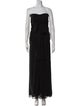 Aidan Mattox Silk Long Dress
