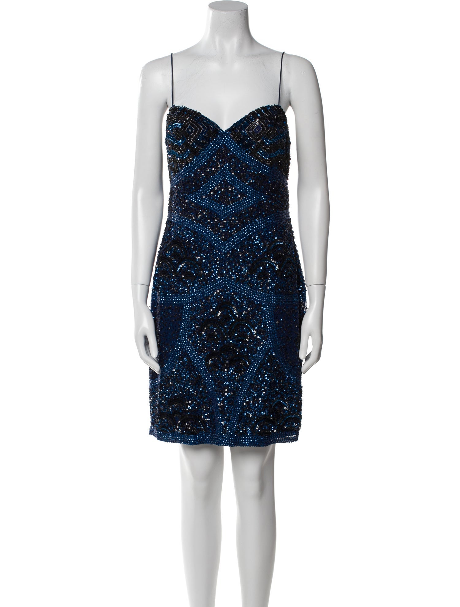 Aidan Mattox Silk Mini Dress