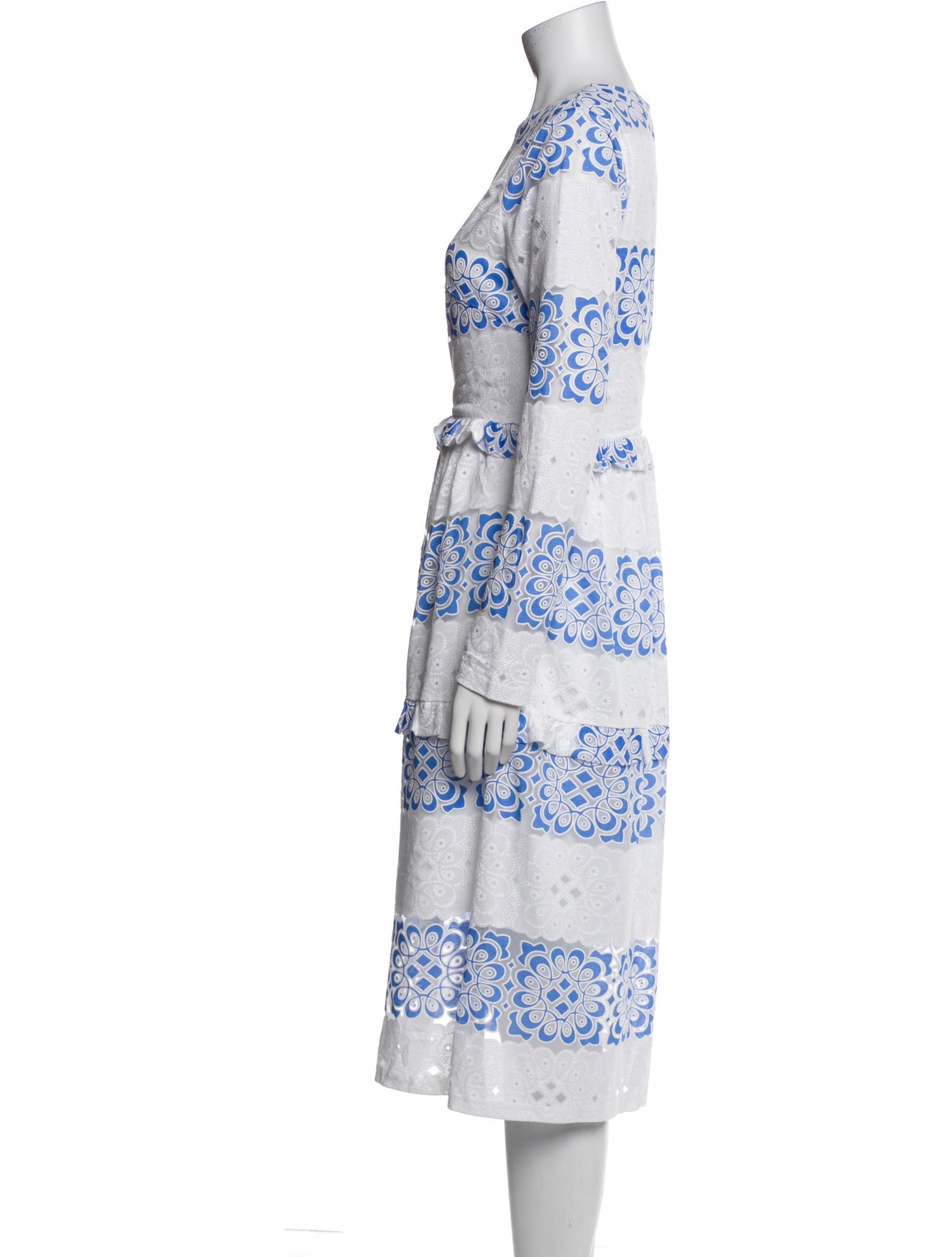 Aidan Mattox Printed Mini Dress