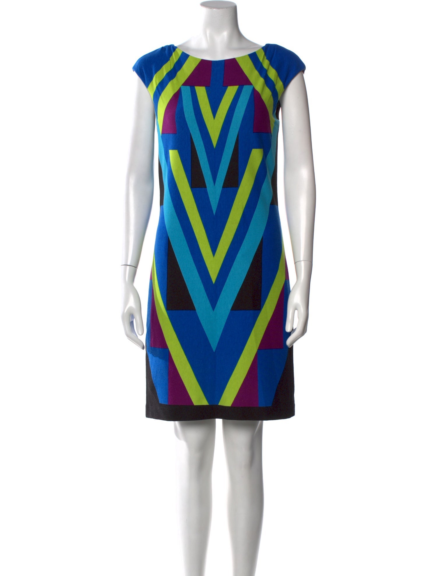 Aidan Mattox Printed Mini Dress