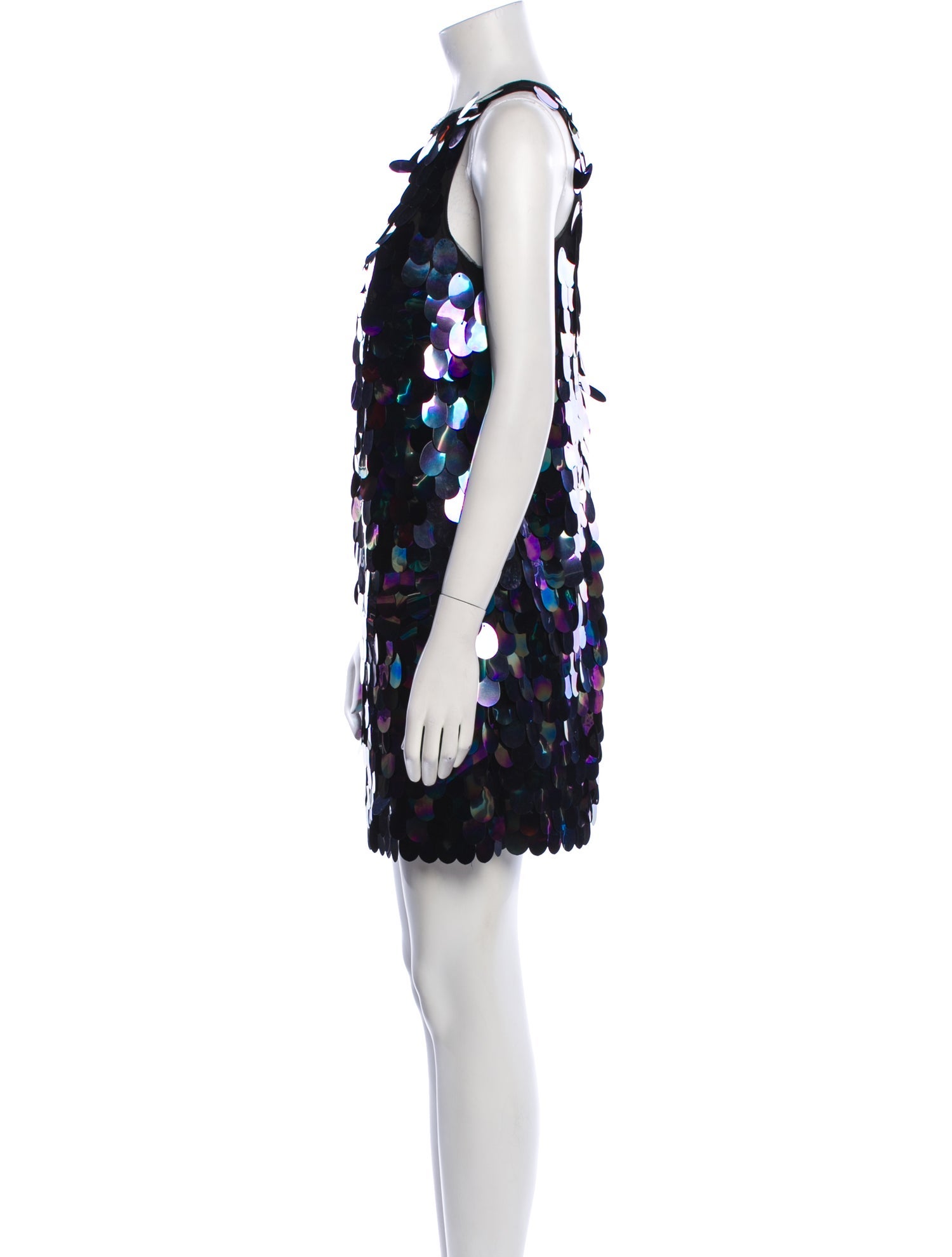 Aidan Mattox Patterned Mini Dress