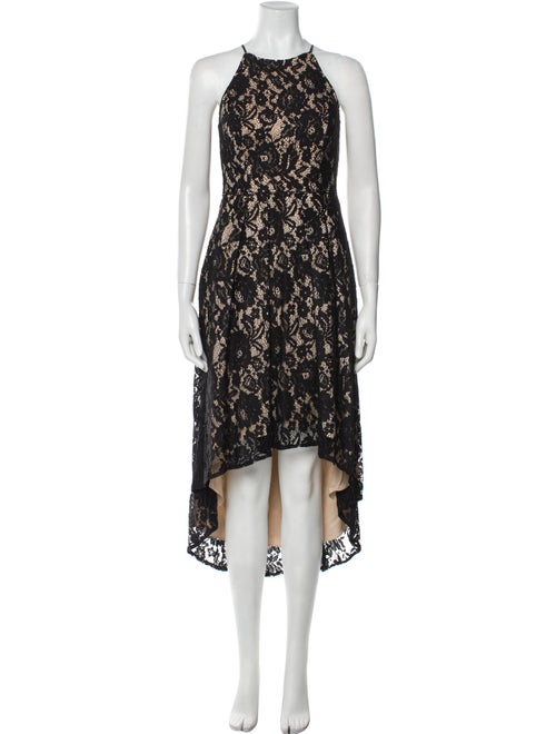Aidan by Aidan Mattox Lace Long Dress