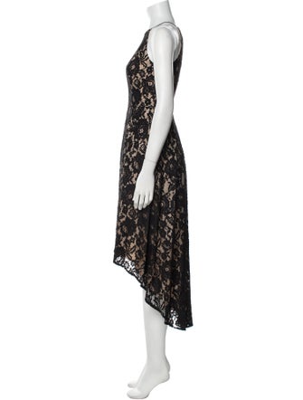 Aidan by Aidan Mattox Lace Long Dress