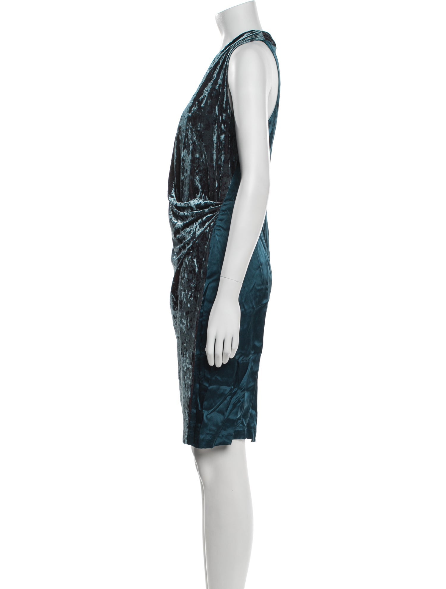 Aidan Mattox Printed Knee-Length Dress w/ Tags