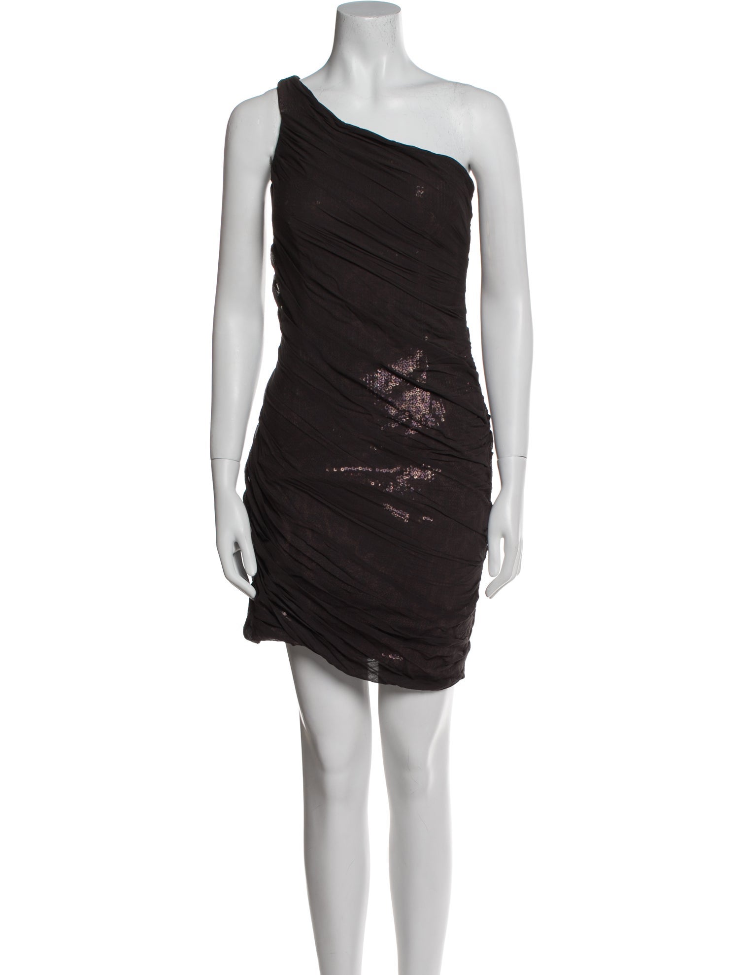 Aidan Mattox Silk Mini Dress