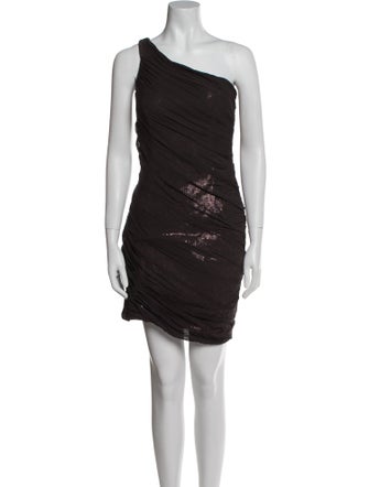 Aidan Mattox Silk Mini Dress