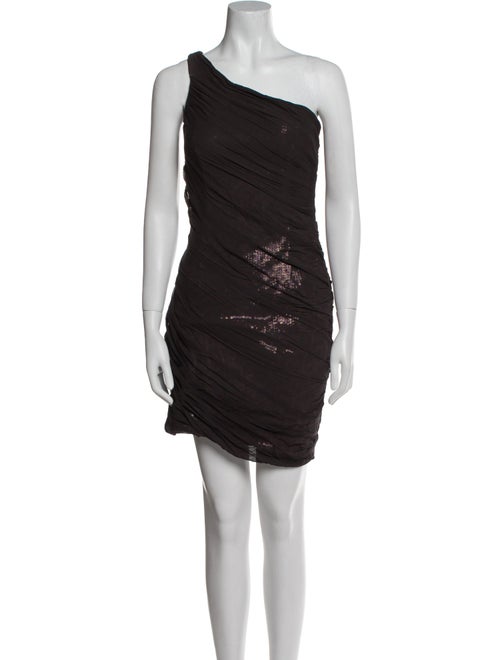 Aidan Mattox Silk Mini Dress