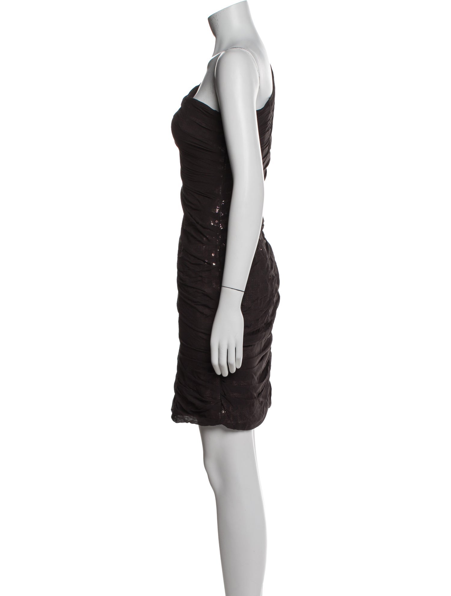 Aidan Mattox Silk Mini Dress