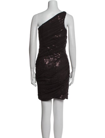 Aidan Mattox Silk Mini Dress