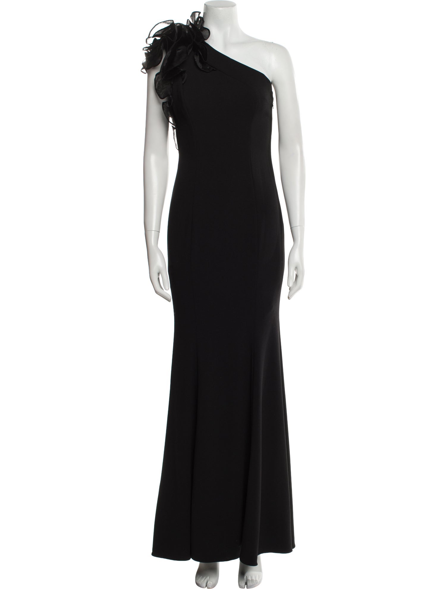 Aidan Mattox One-Shoulder Long Dress w/ Tags