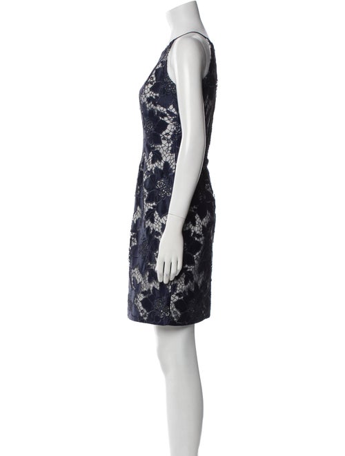 Aidan Mattox Printed Mini Dress