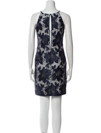 Aidan Mattox Printed Mini Dress