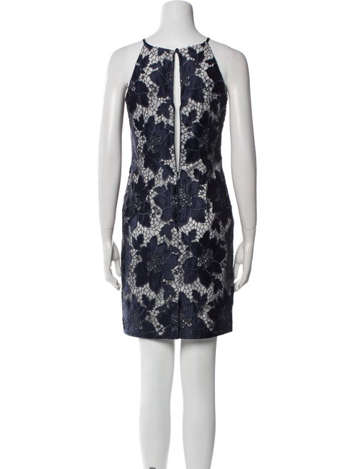Aidan Mattox Printed Mini Dress