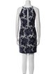 Aidan Mattox Printed Mini Dress