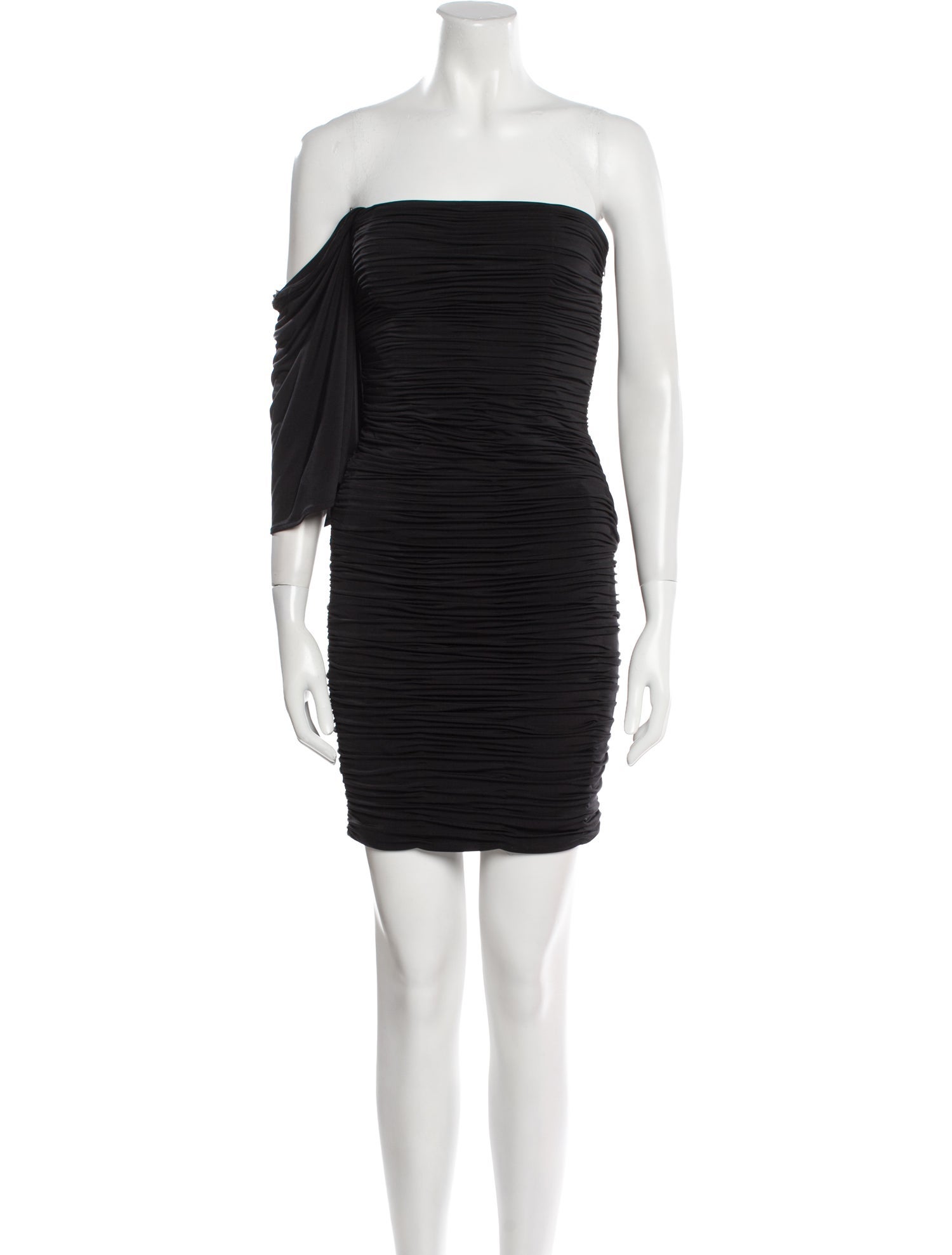 Aidan Mattox Off-The-Shoulder Mini Dress