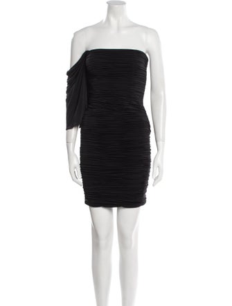 Aidan Mattox Off-The-Shoulder Mini Dress