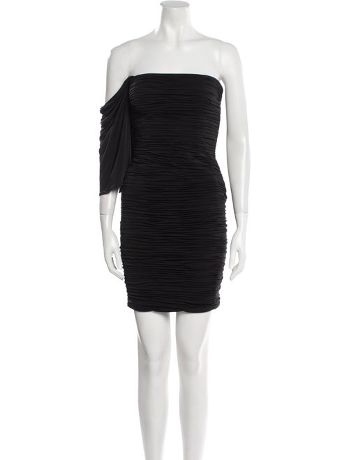 Aidan Mattox Off-The-Shoulder Mini Dress