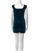 Aidan Mattox Cowl Neck Mini Dress