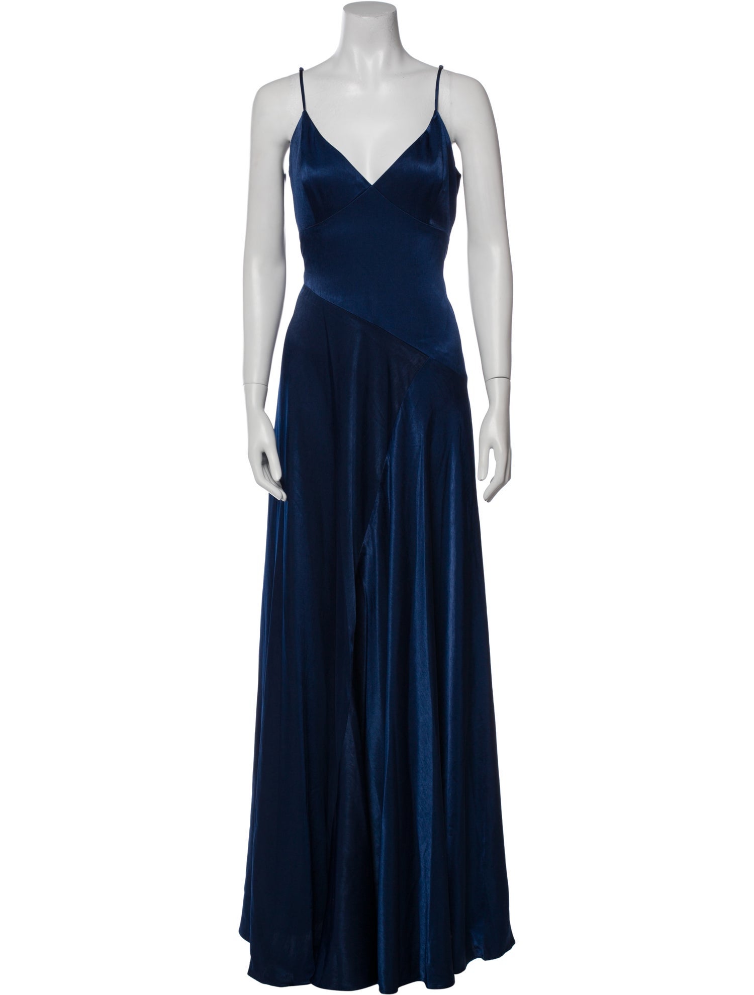 Aidan Mattox V-Neck Long Dress w/ Tags