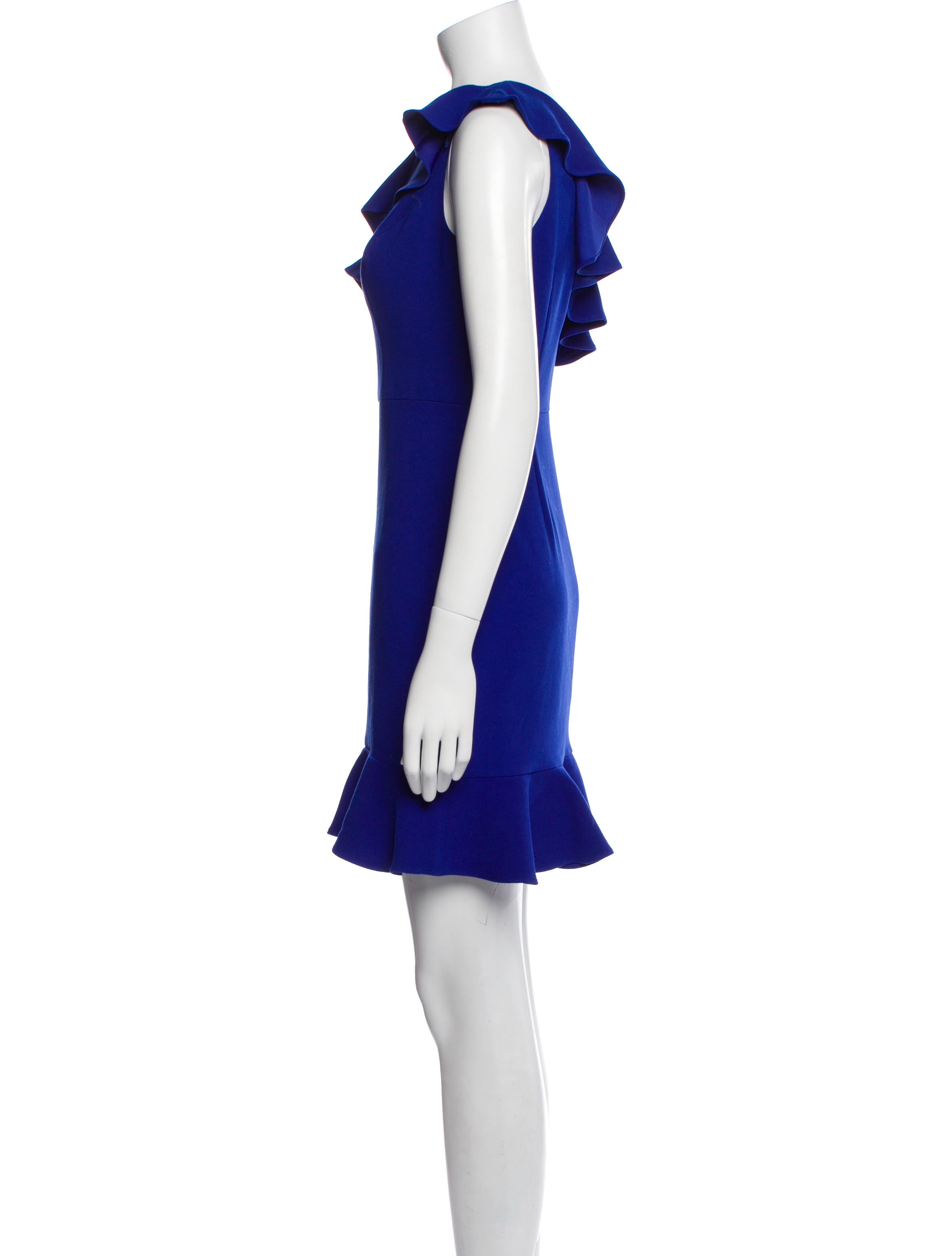 Aidan Mattox One-Shoulder Mini Dress