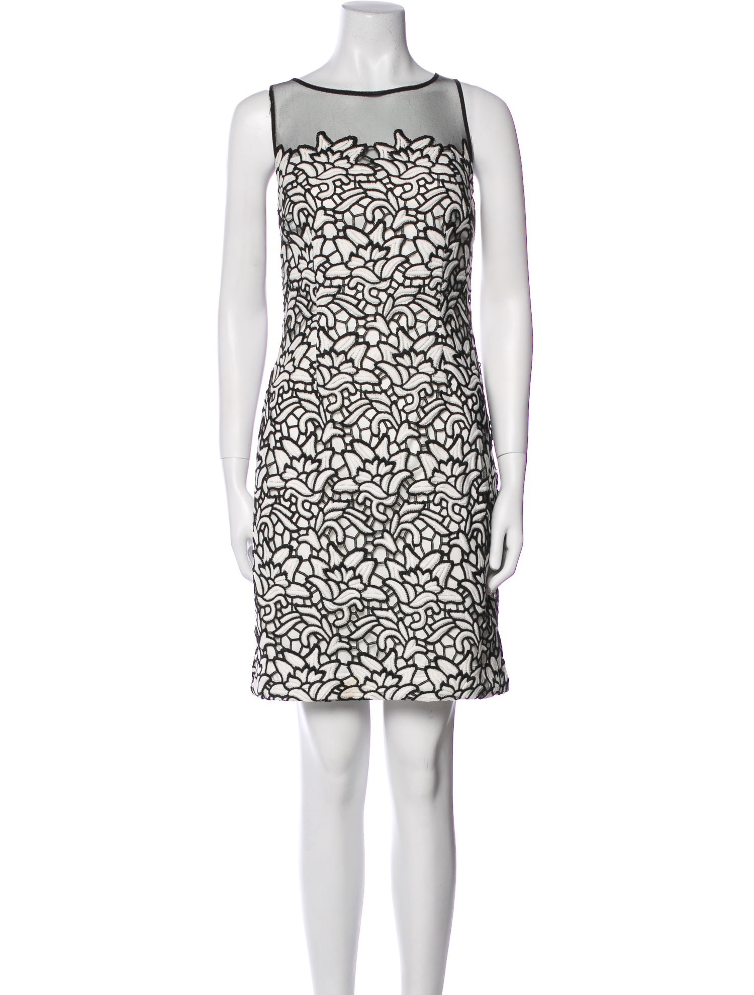 Aidan Mattox Printed Mini Dress