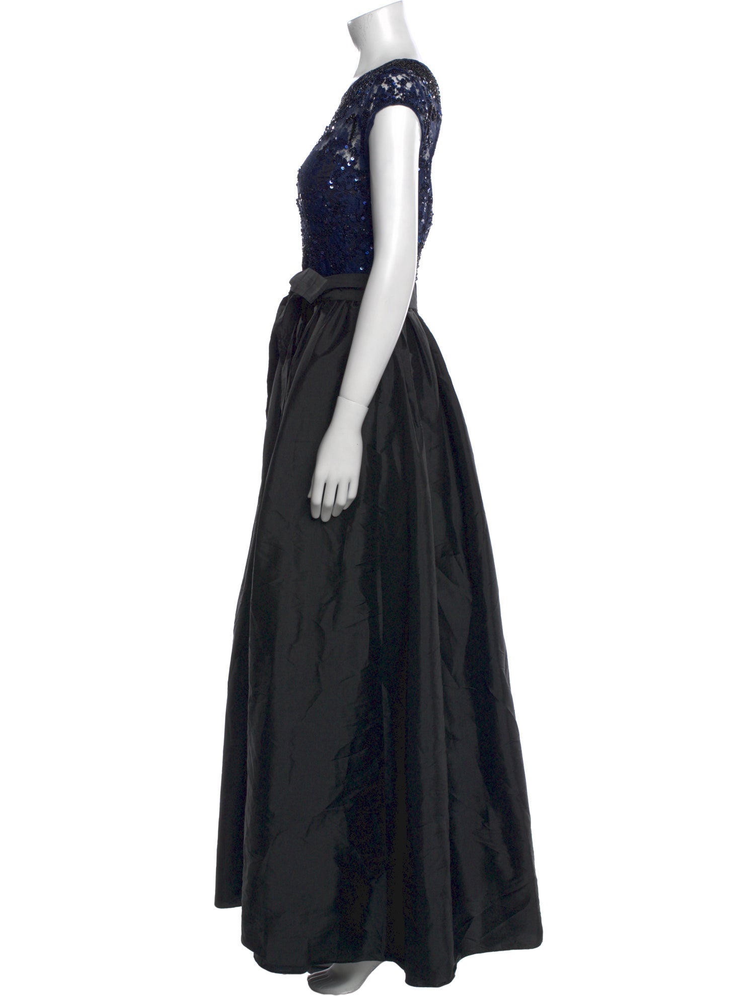 Aidan Mattox Scoop Neck Long Dress w/ Tags