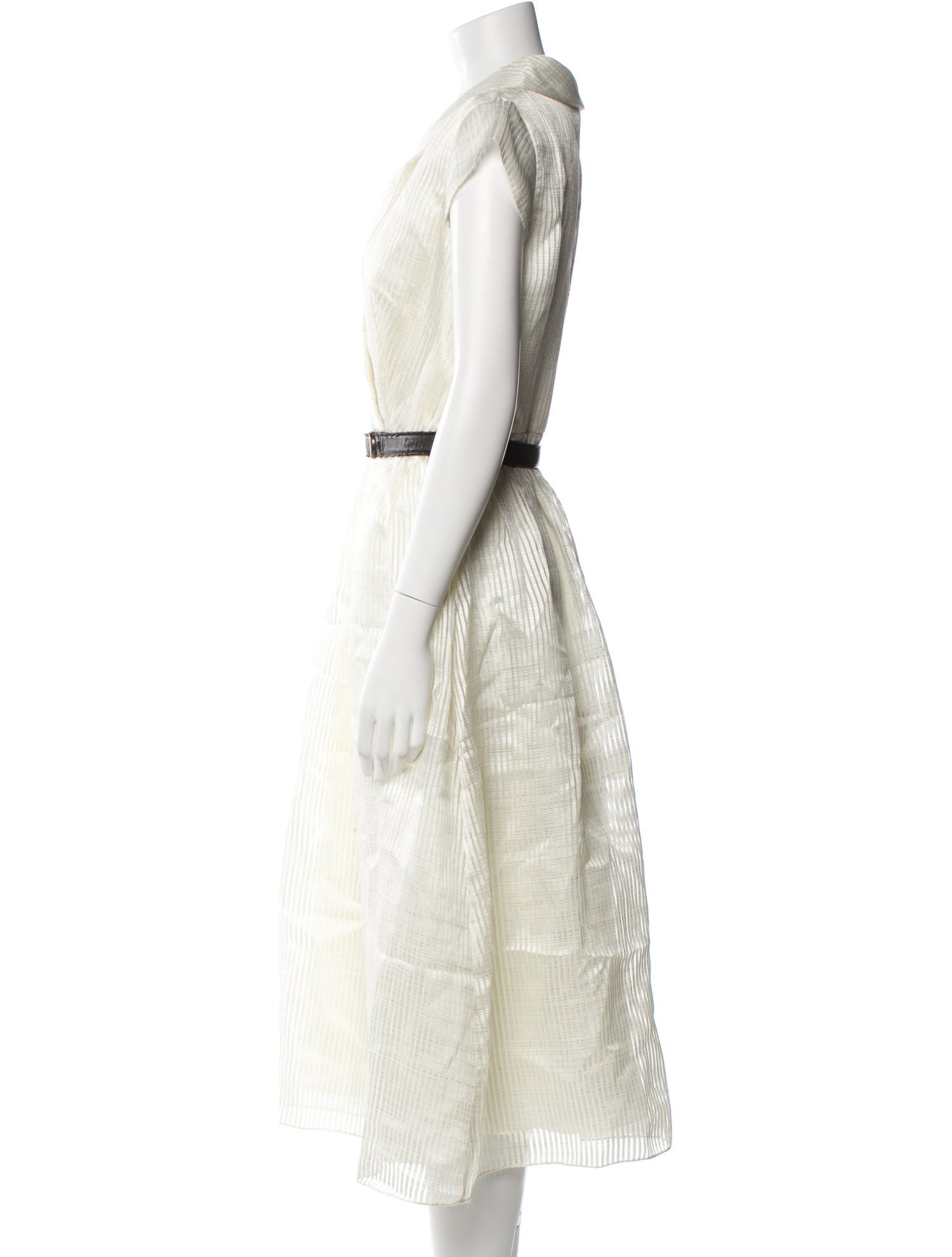 Aidan Mattox V-Neck Long Dress