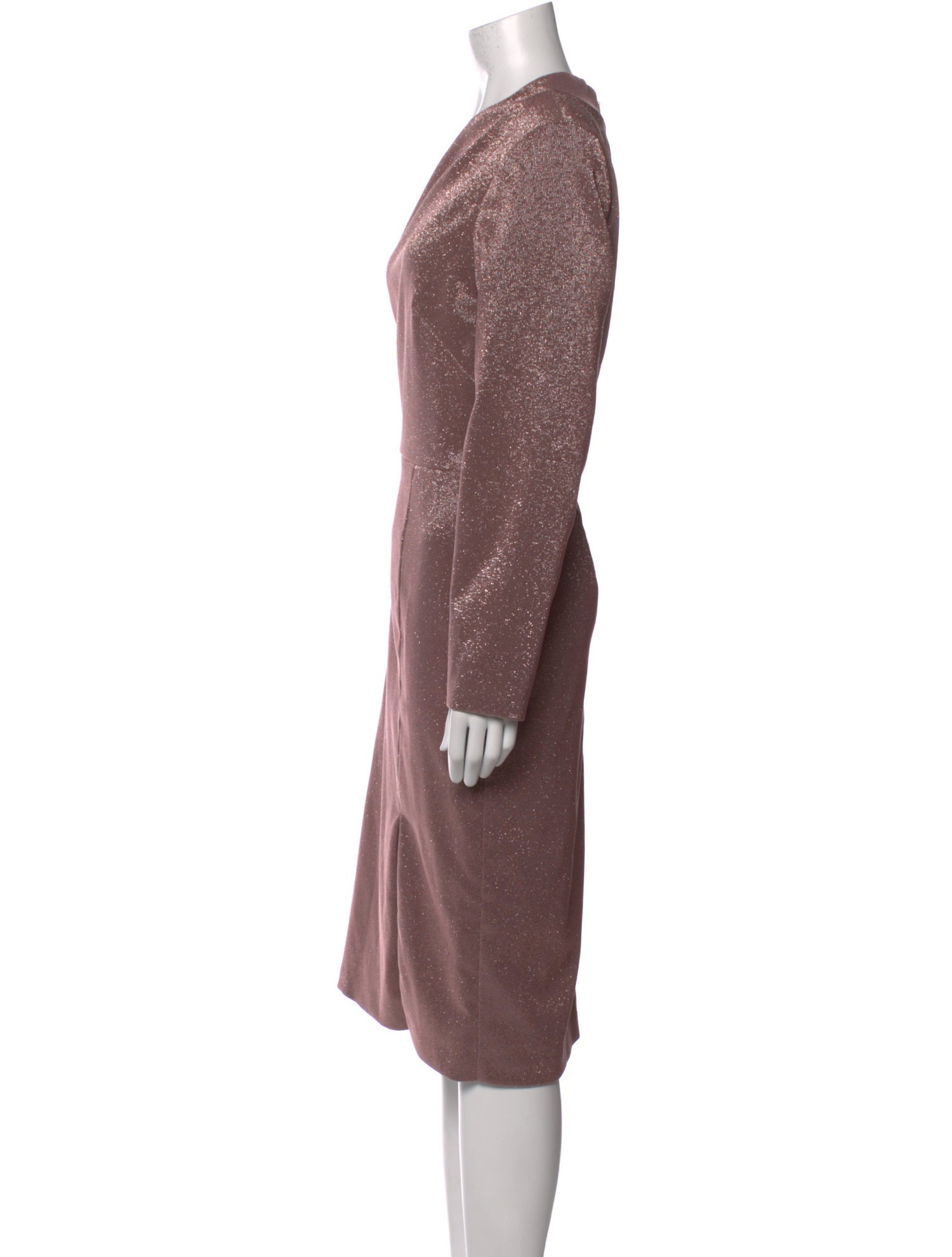 how long is a midi dress NW Open Back Midi Dress – Naked Wardrobe