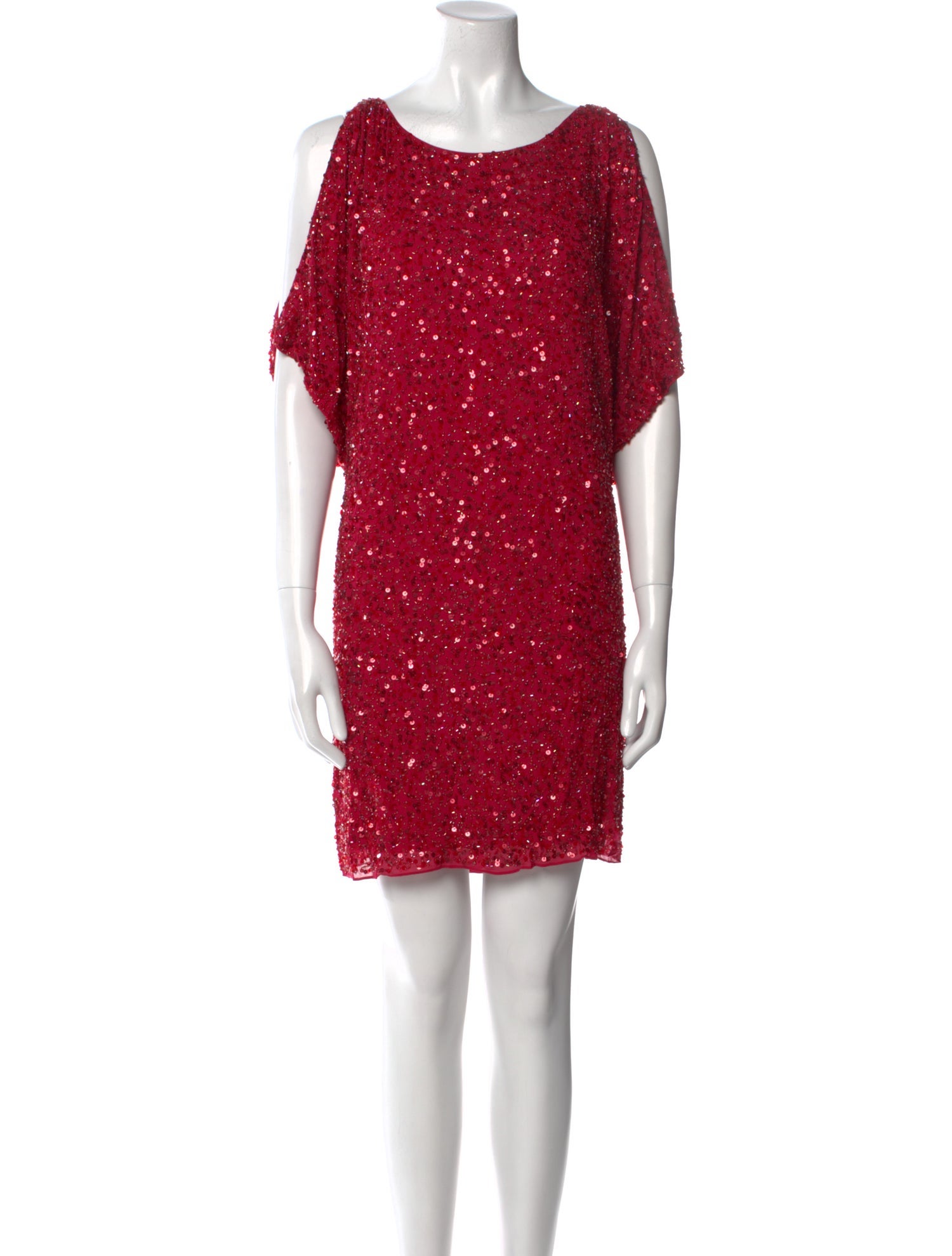 Aidan Mattox Silk Mini Dress