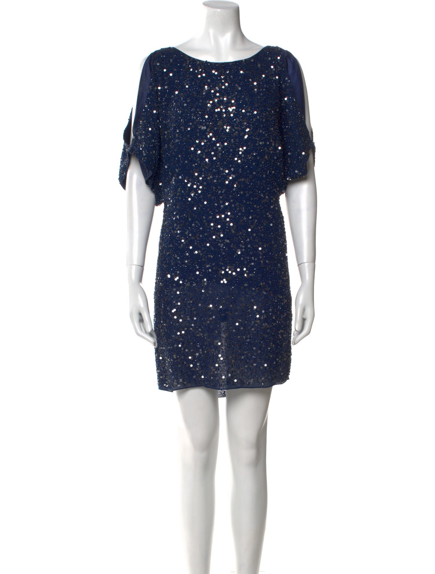 Aidan Mattox Silk Mini Dress