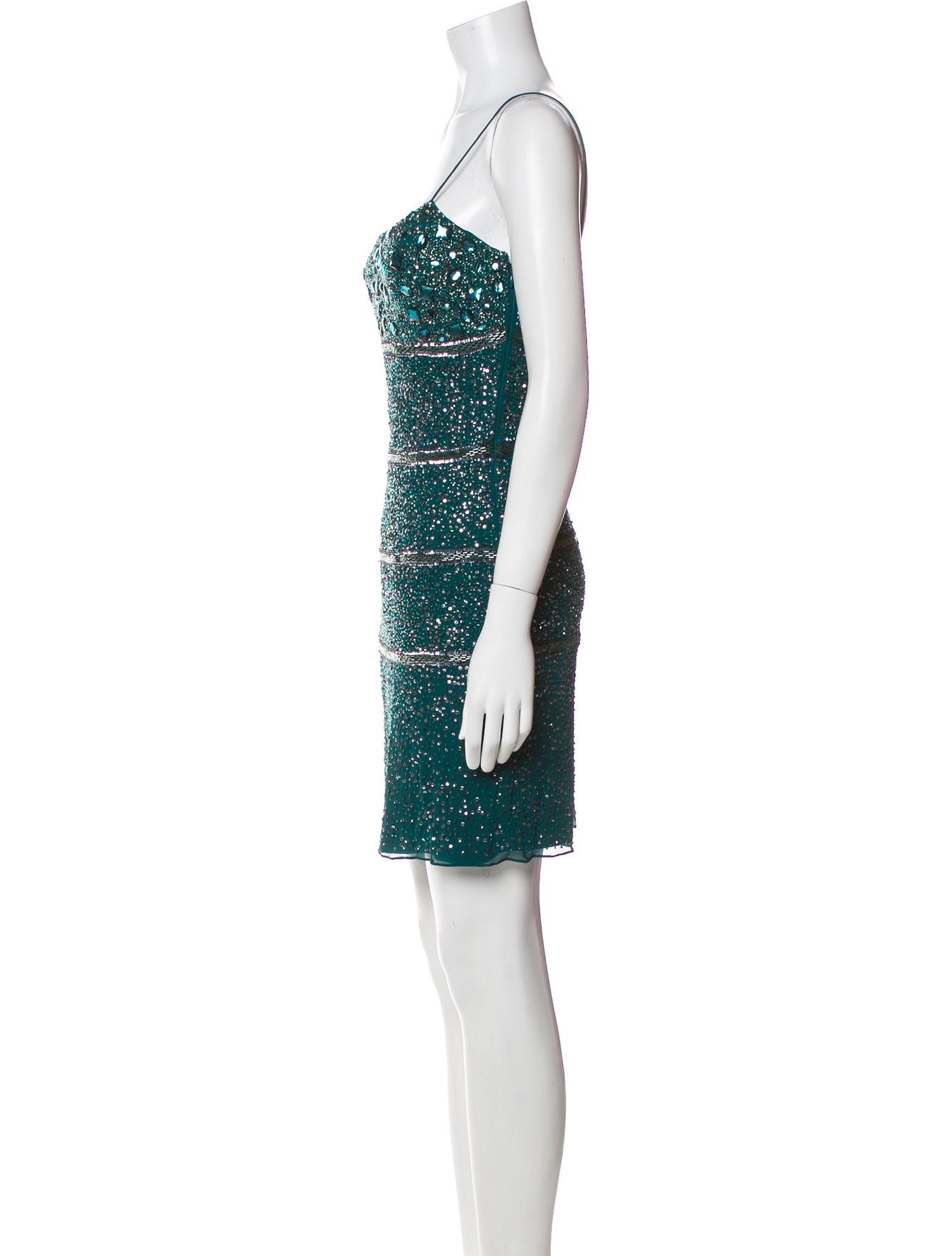 Aidan Mattox Silk Mini Dress