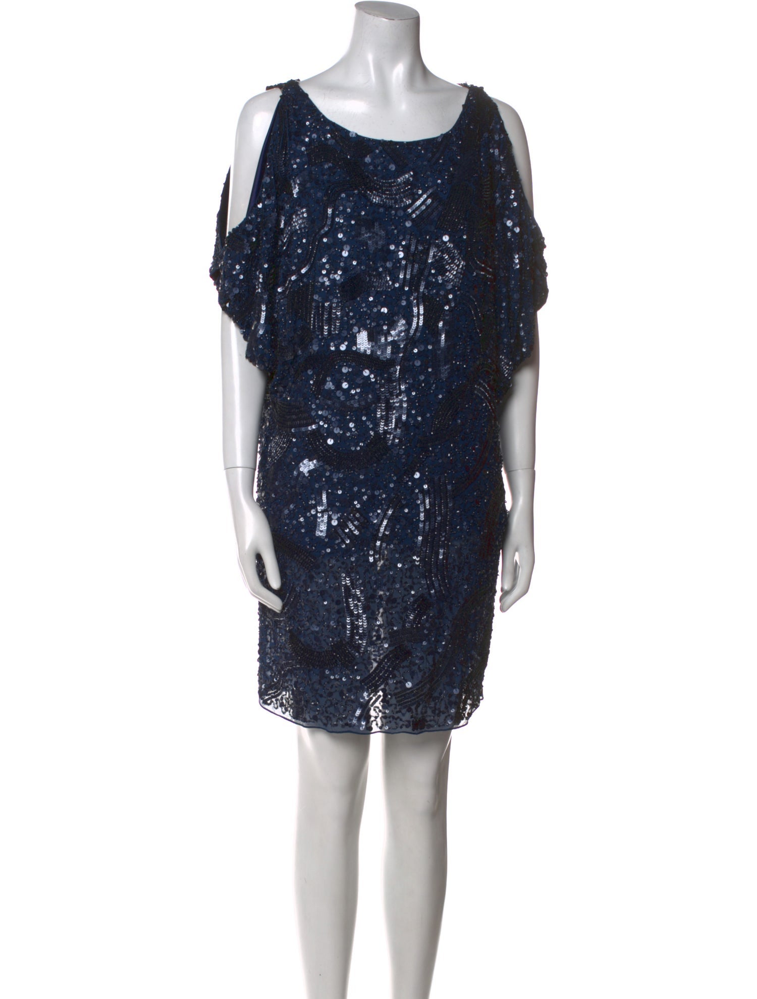 Aidan Mattox Silk Mini Dress