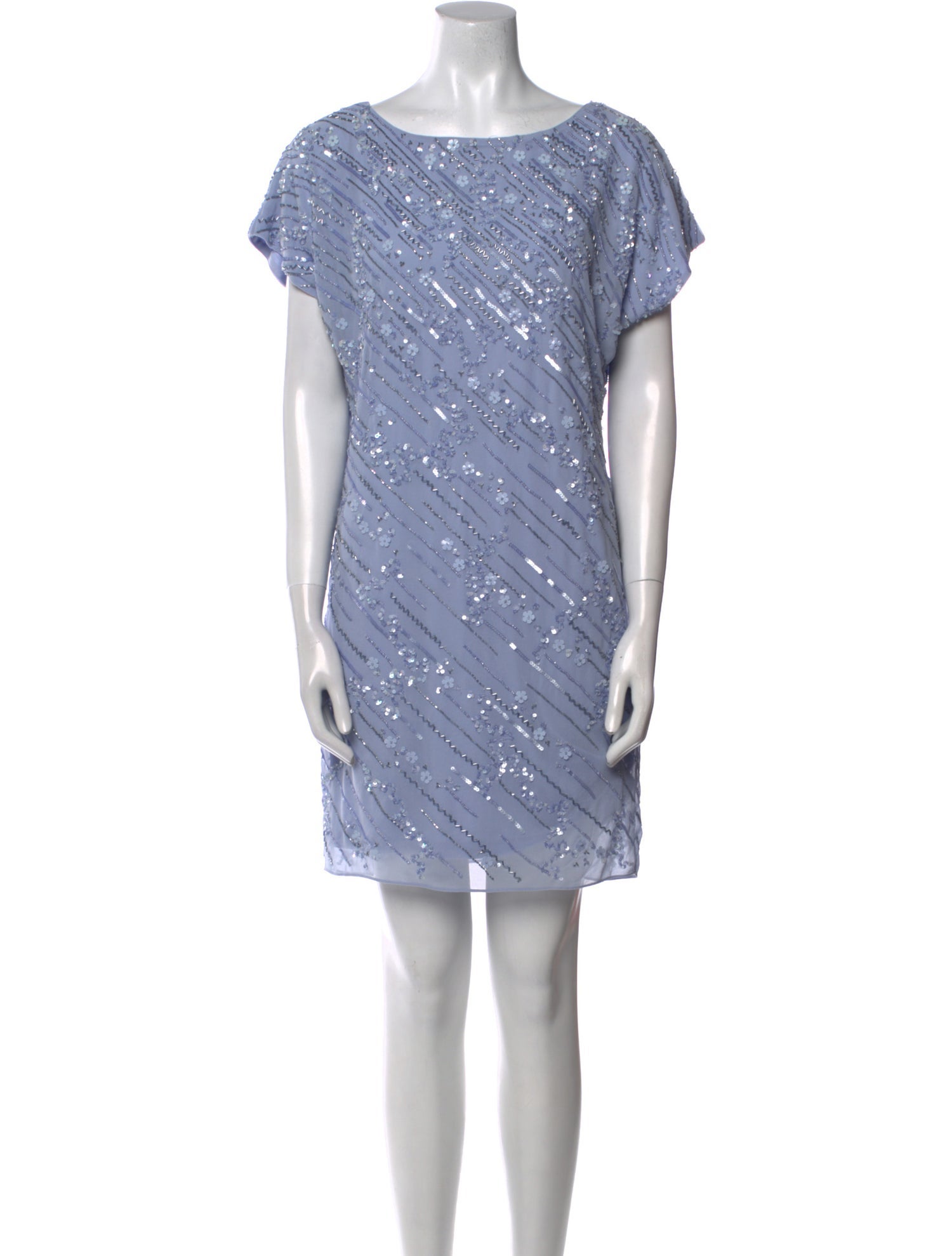 Aidan Mattox Floral Print Mini Dress