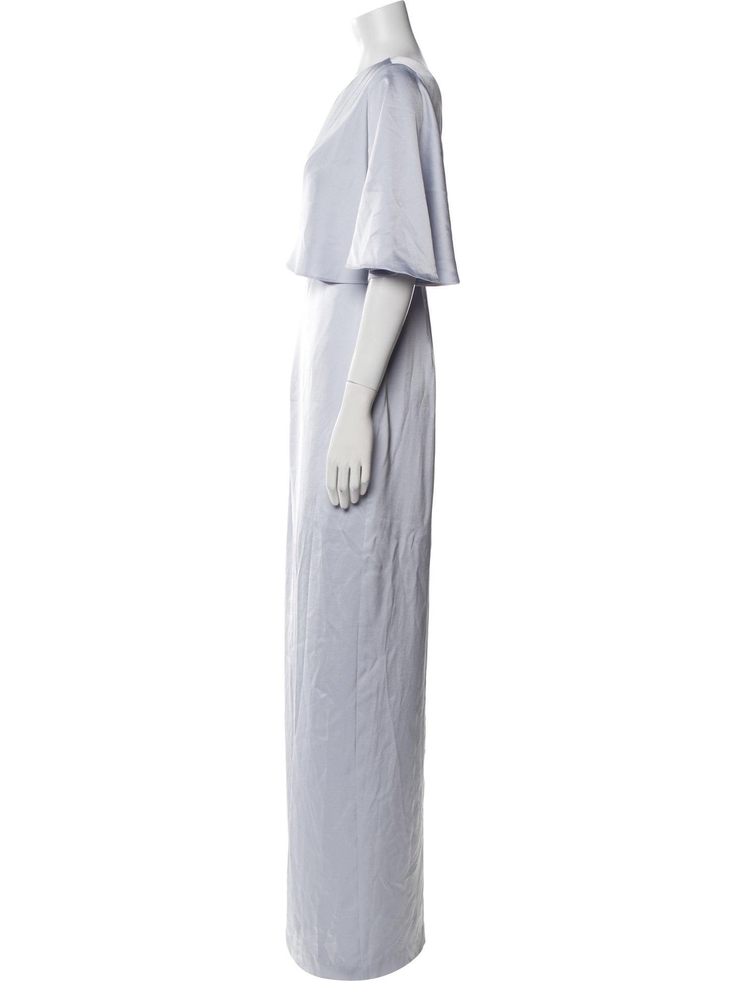 Aidan Mattox One-Shoulder Long Dress w/ Tags