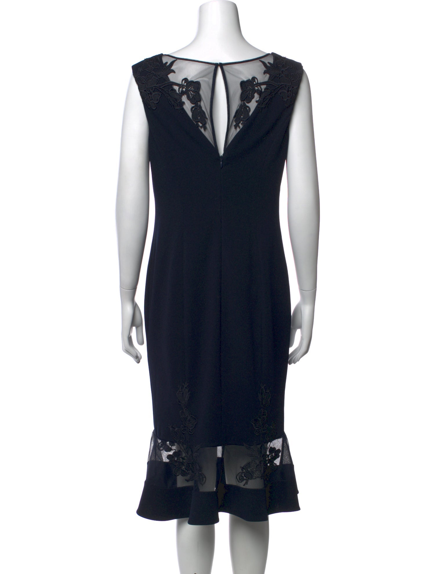 ny dress Marie in Azure Blue – Louise New York Team it with nude Neck scarf bridesmaids dresses Color:Navy 7571 Luxe Collection