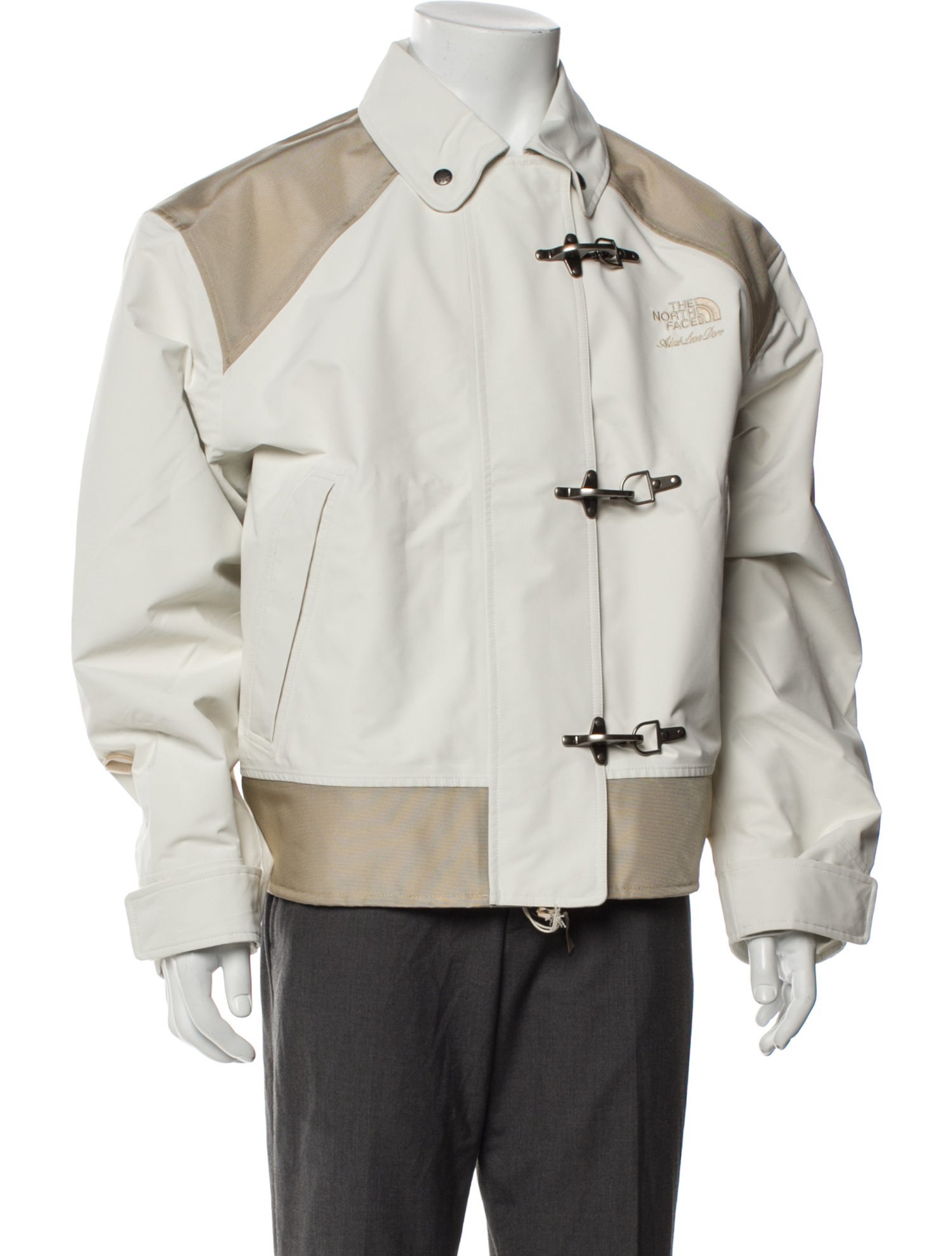 Aime Leon Dore x The North Face Colorblock Pattern Moto Jacket