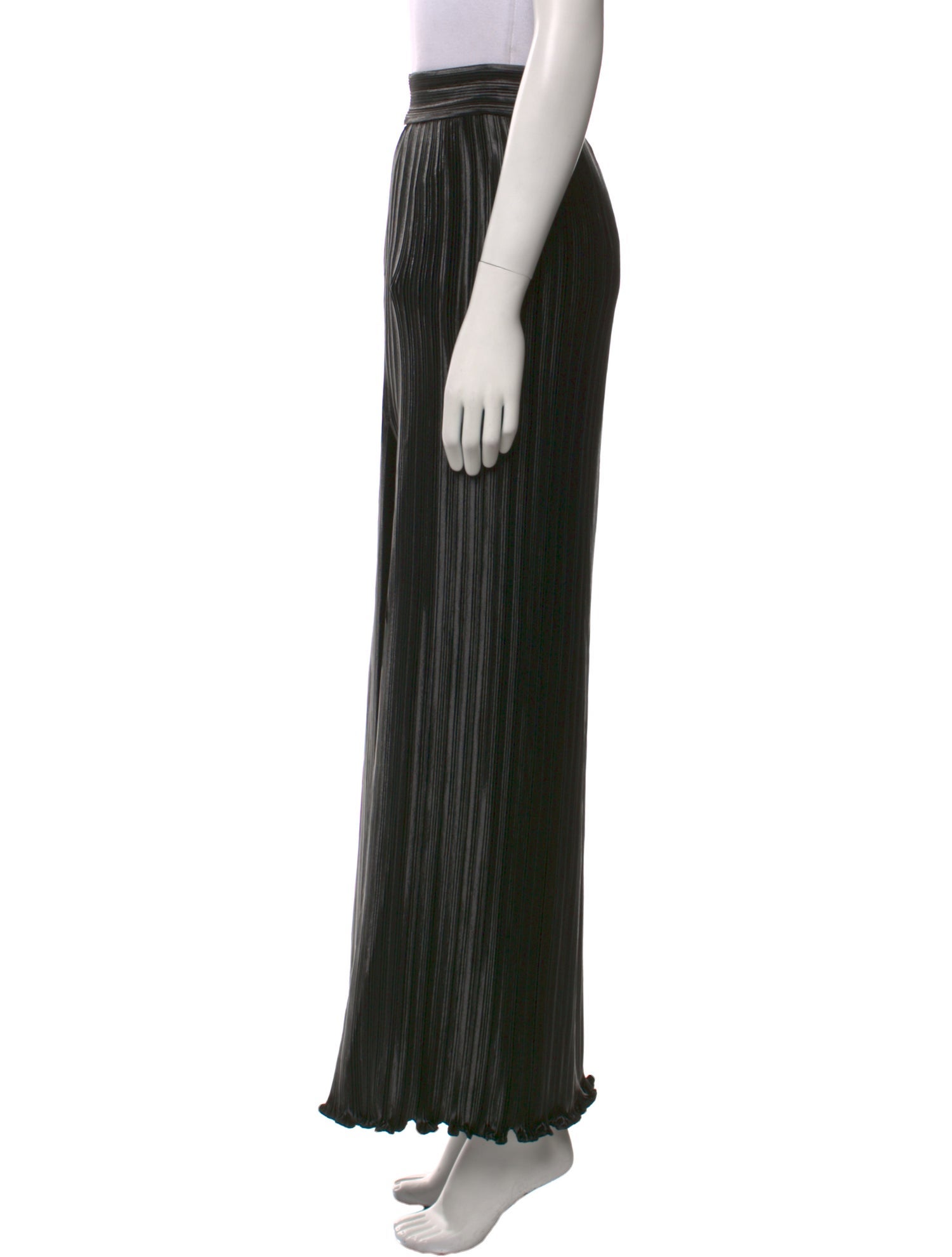 Aiifos Pleated Accents Long Skirt w/ Tags
