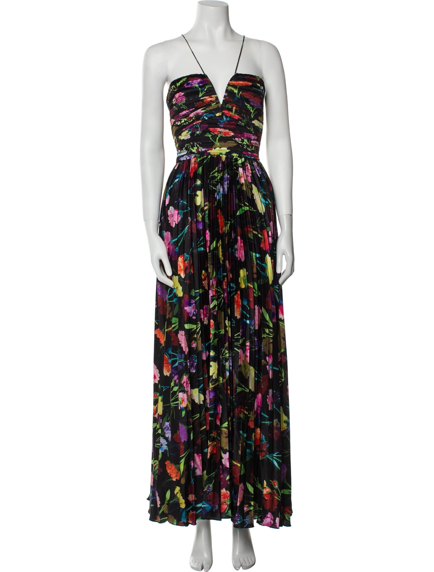 Aiifos Printed Midi Length Dress