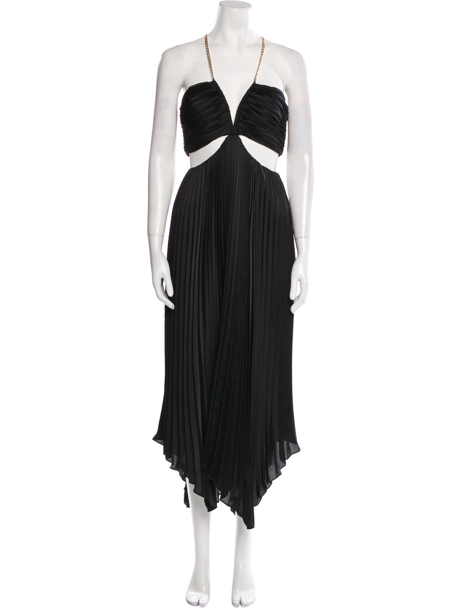 Aiifos Halterneck Long Dress