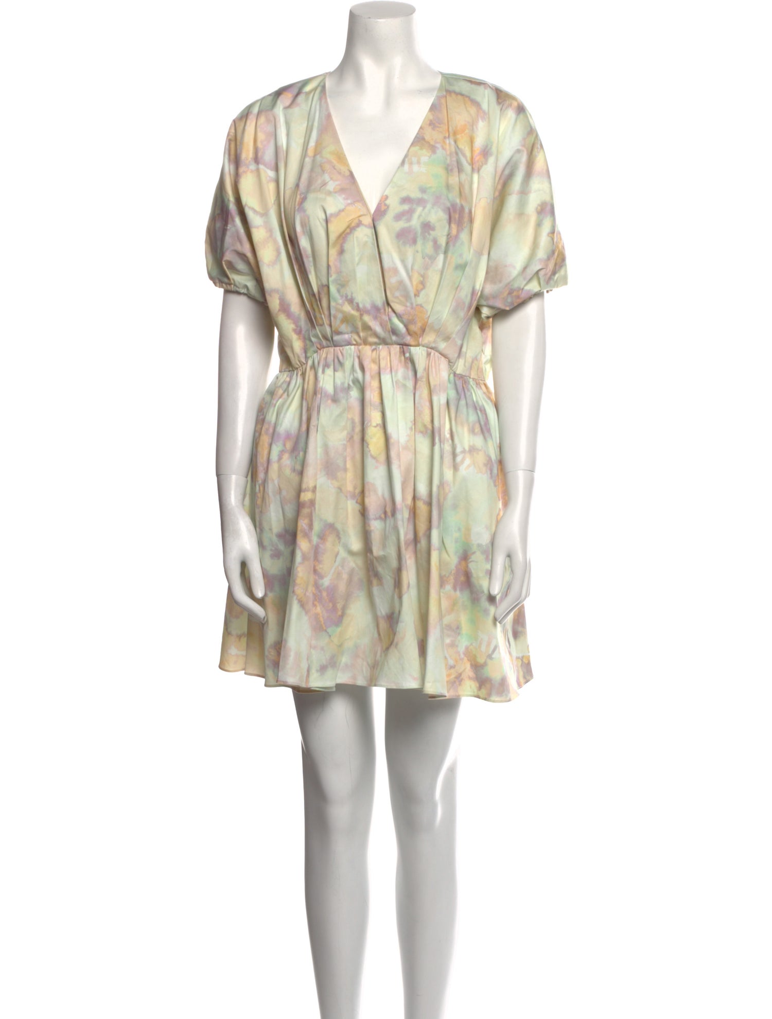 Aiifos Printed Mini Dress