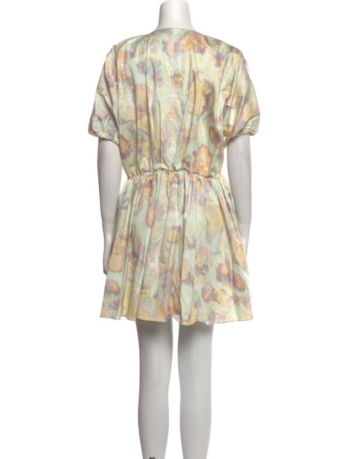 Aiifos Printed Mini Dress